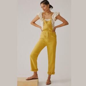 NWT Anthropologie Pilcro Gauze Painter's Overalls - 26 Waist